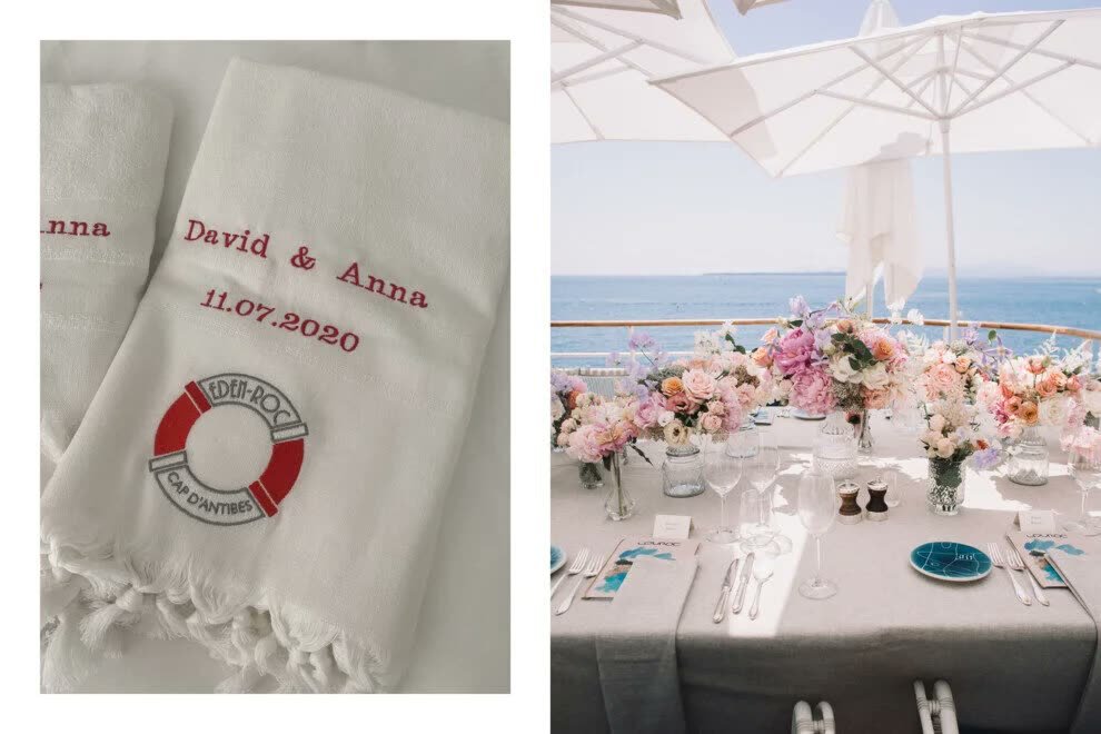 Anna Andres wedding — Hôtel du Cap-Eden-Roc