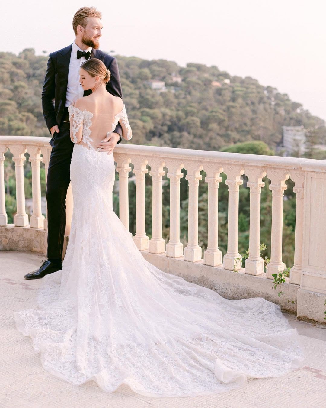 Real wedding — the couple