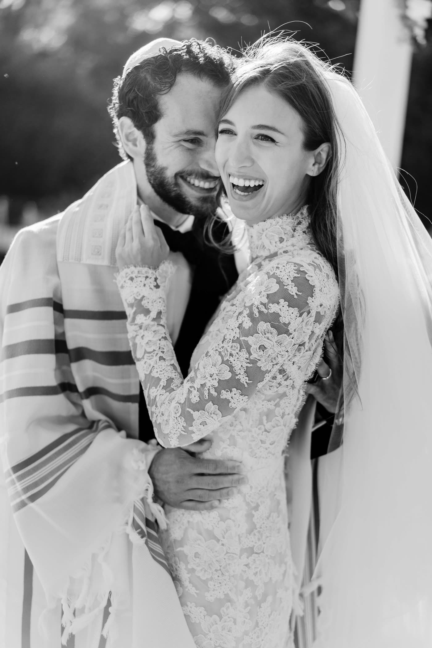 Real wedding — into the night