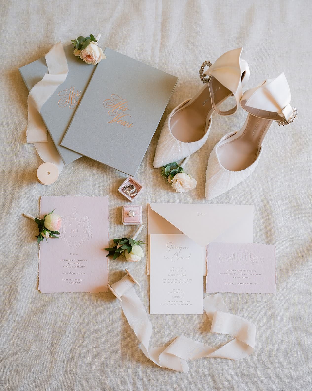 Jasmiina and Tuukka Rask — The Most Elegant Wedding at Villa Balbiano, Lake Como — Chromata Films