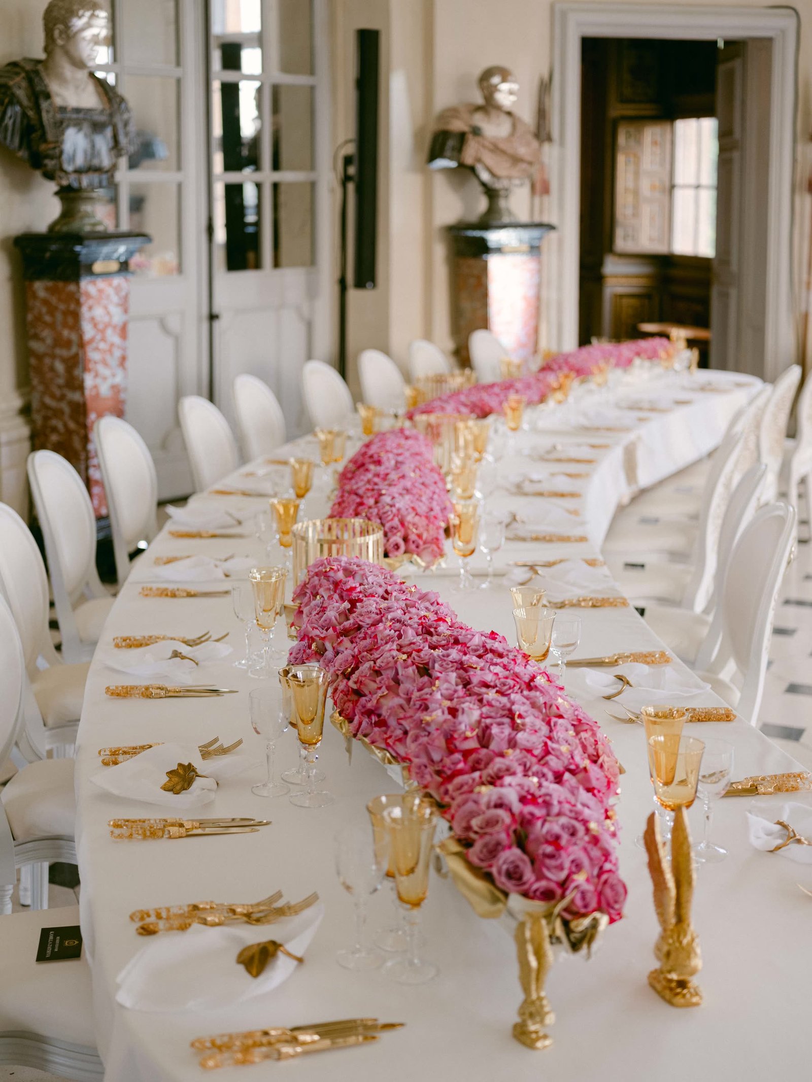 Private wedding at the Château de Vaux-le-Vicomte